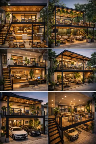 Mezannine Cafe Modern di Tebet
