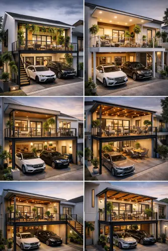 Mezannine Teras Rumah Keren di Tebet